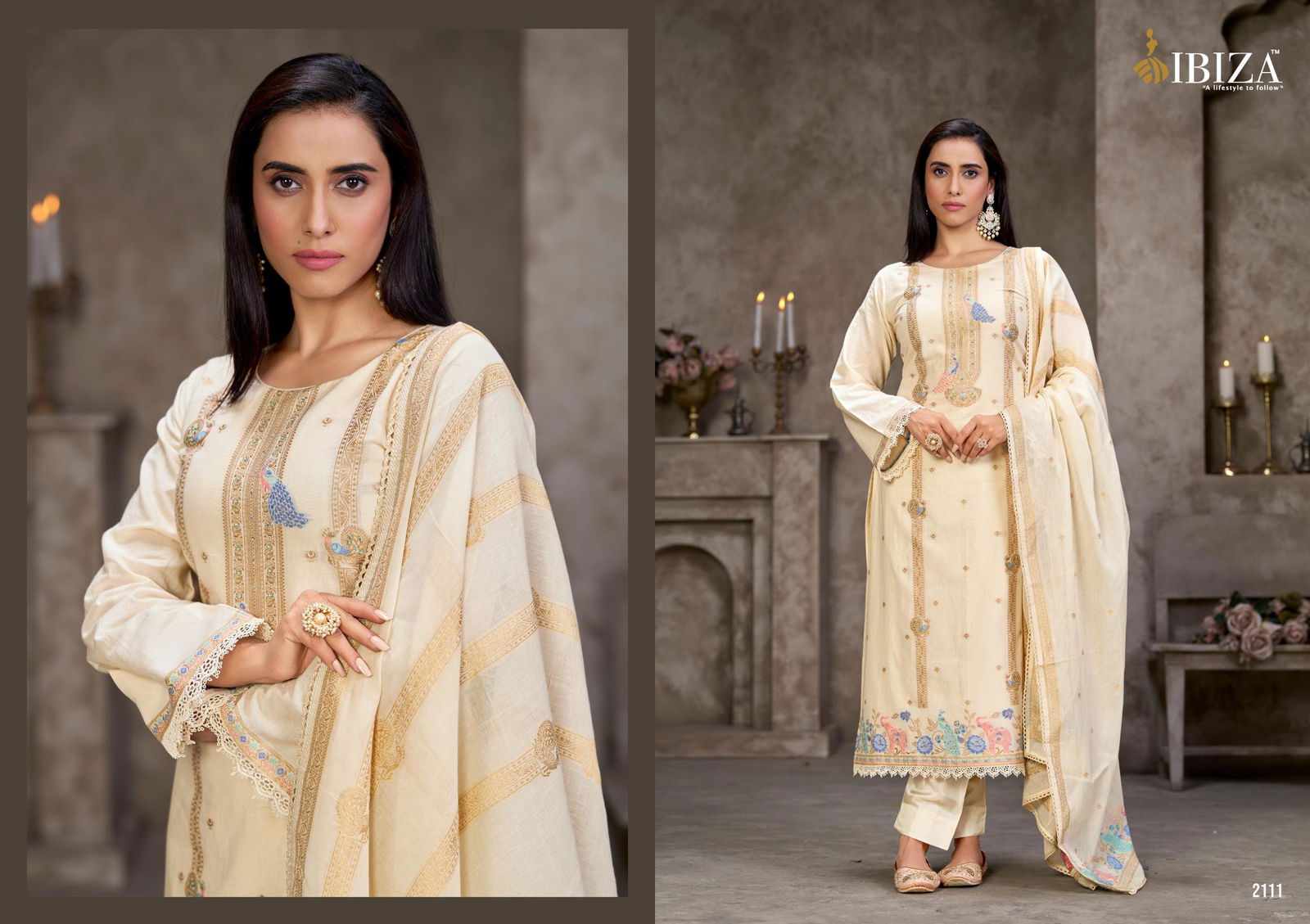 Bosco Vol 5 By Ibiza Lawn Cotton Designer Salwar Suits Exporters In India